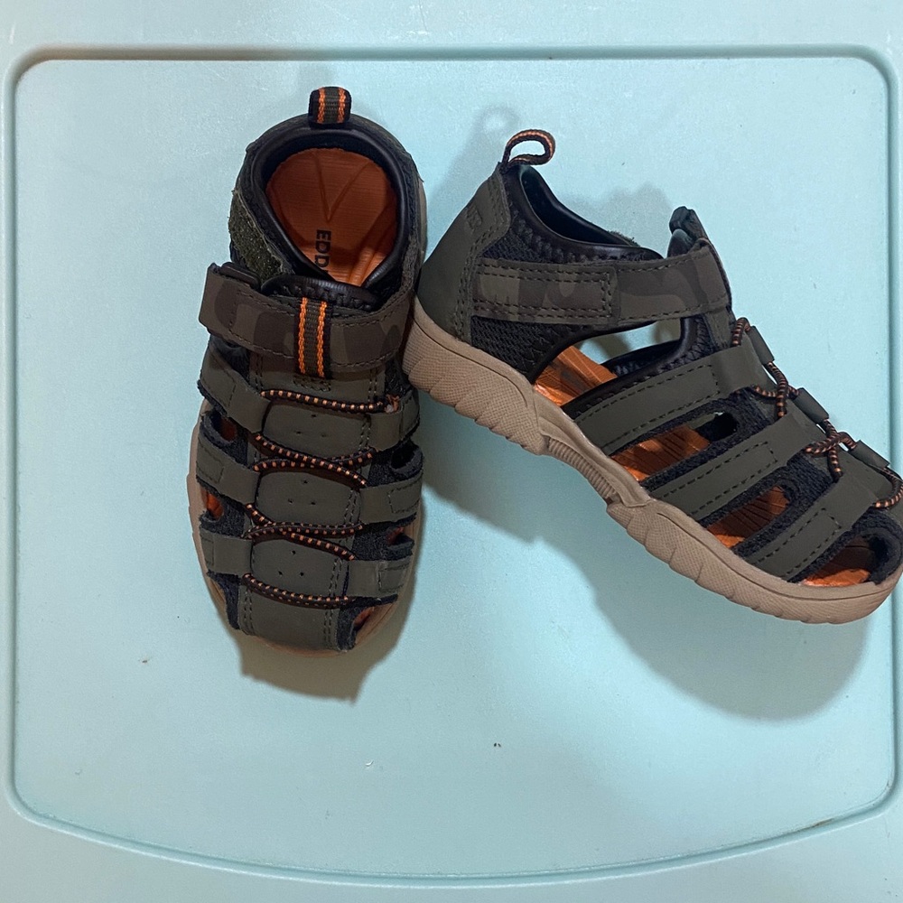 Eddie Bauer Kids Sandals - Black and Orange